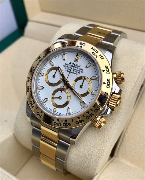 daytona rolex gold price|Rolex daytona two tone price.